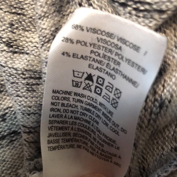 Lucky brand Black and white fleck shirt stretchy and super soft New with tags - Picture 4 of 10